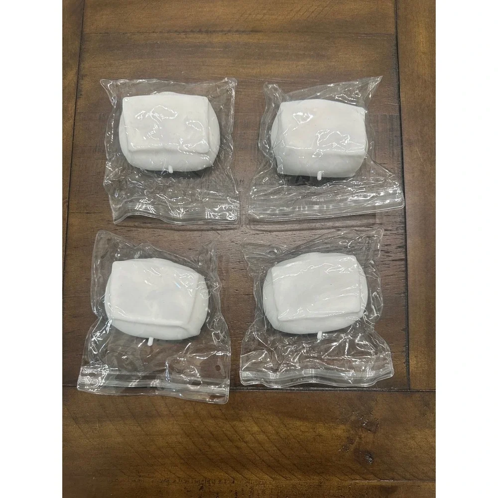 ONE Kawaii White Seal Tofu Squishy Soft Fidget Toy Kids Stress Relief - Picture 5 of 5